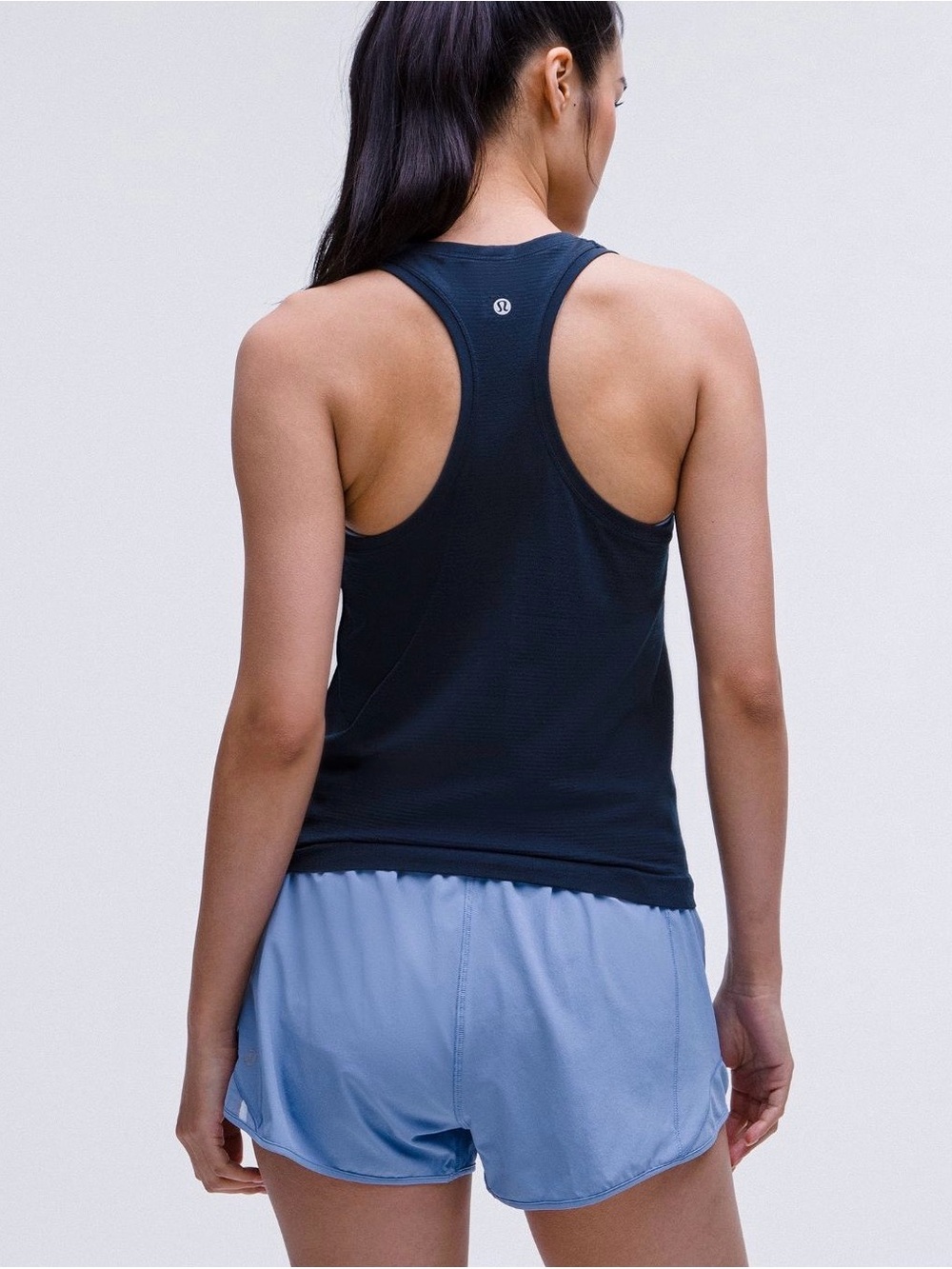lululemon athletica Navy Blue Racerback Training Tank